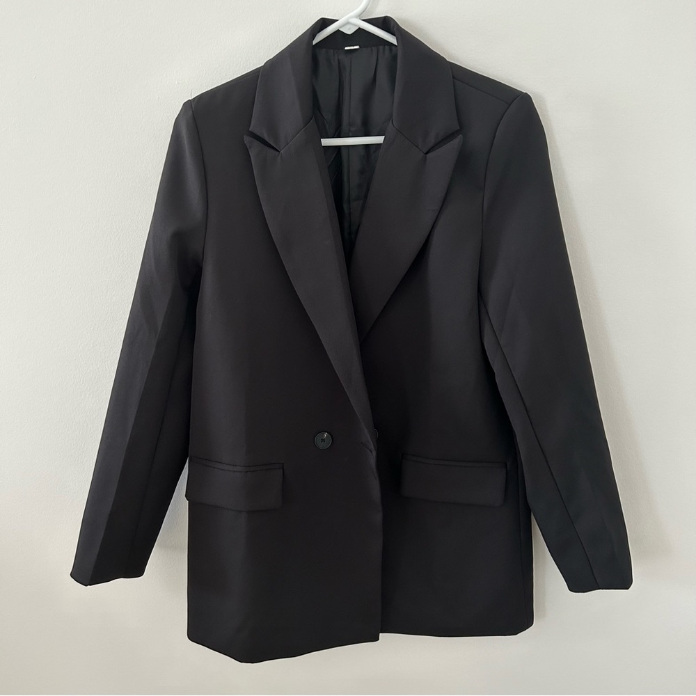 Women’s Oversized Black Blazer 🖤